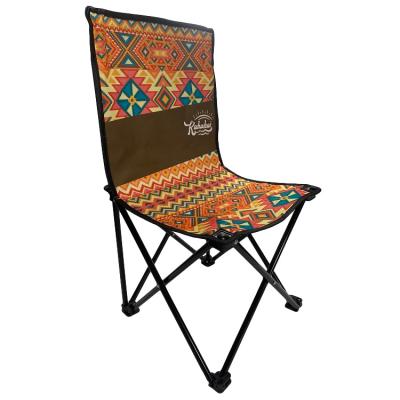 China Modern Customizable patterns modern camping foldable fishing chair for sale