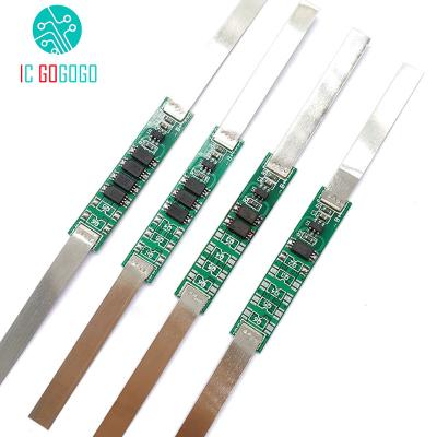 China 1S BMS 5pcs 1S 3.2V Lifepo4 Lithium Iron Phosphate Protection Board 1 Cell 3.6V Anti-overcharge PCB BMS Module 2A 4A 5A 8A With Nickel for sale