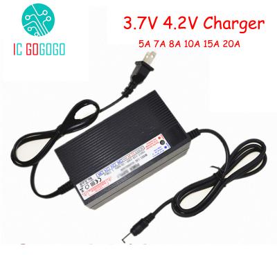 China 4.2V Battery Charger One Battery Charger Curren 5A 7A 8A 10A 15A 20A LiPo Lithium Ion Battery Fast Charging Power Battery 3.7V Single Cell Monomer for sale