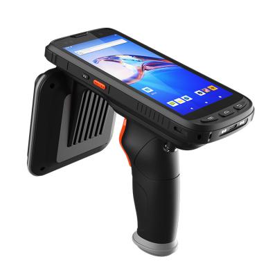 China SILION SL-B608 Android 10.0 Handheld Computer IP65 UHF Reader Long Range Handheld Barcode Scanner PDA Reader for sale