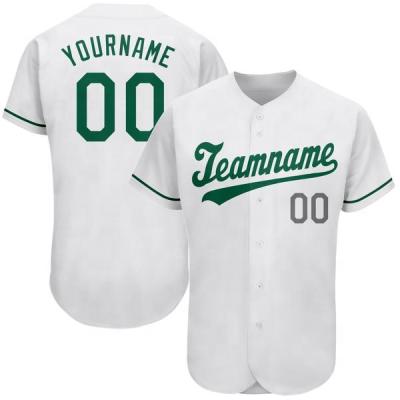 China Breathable Custom Design Youth Team Cheap Solid Color Letters Printing Pattern Sublimation Baseball Jersey Uniforms Outdoors for sale