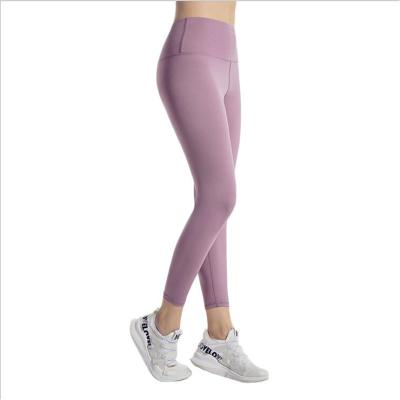 China Breathable Seamless Yoga Pants Custom Designs Logo Sports High Waisted Tight Fitted Yoga Pants Lift Up Gaiters for sale