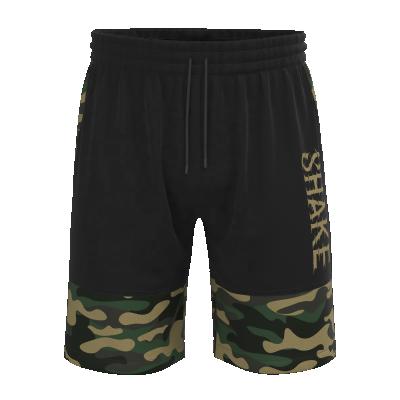 China QUICK DRY camouflage printing male sports shorts men's summer training shorts basketball fitness beach quick dry breathable running shorts for sale