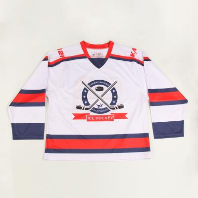 China Shirts & Tops Have Your Printed Ice Hockey Design Ice Hockey Quick Dry Tank Tops Sports Apparel Comfortable Ice Hockey Wear for sale