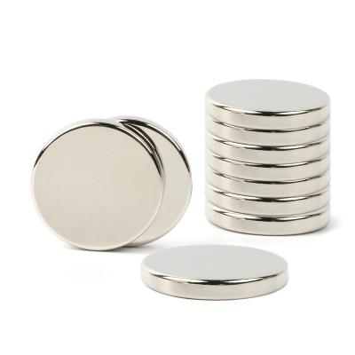 China Industrial Magnet N35 D15x3mm Strong Permanent Flat Round Neodymium Disc Neodymium NdFeB Magnets With Factory for sale