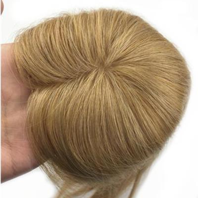 China 100% Brazilian Virgin Hair Straight Virgin Hair Hairpiece Fashionable Silk Bottom Hairpieces For Women for sale