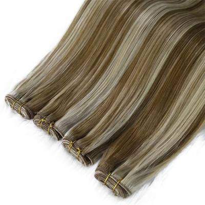 China 14~26 Inch High Quality Silky Straight Wave LN Hair Extensions Double Cut Into Hair Seamless Clip In Hair Extensions 100% for sale