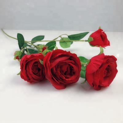 China Fashional Mult-color 5heads High Quality Flower Rose For Wedding for sale