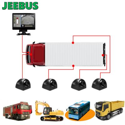 China 1280*960 3D 360 Panoramic Car Camera Parking Driving Aid 360 Degree Surround View System For Bus And Truck for sale