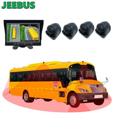 China 3D Waterproof School Bus 360 Around Engine Assist Speed ​​And Parking View Control System 360 Bird View Camera for sale