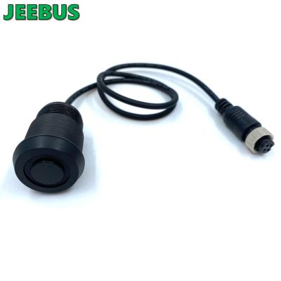 China Support AHD Camera Input Digital Waterproof Ultrasonic Backup Car Radar Reverse Parking Sensor For Truck Bus for sale