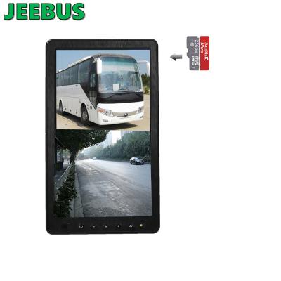 China Waterproof 10.1 Inch Screen AHD 10.1 Inch Screen Truck Rearview Mirror Blind Spot School Bus Electronic Cam DVR Monitor for sale