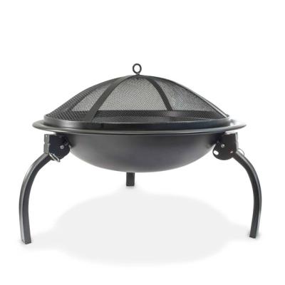 China Stocked Outdoor Round Bowl Folding Fire Pit for sale