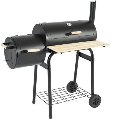 China Height Adjustable Cart Patio BBQ Smoker BBQ Grill for sale