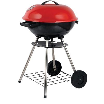 China Easily Assembled Portable Enamel Kettle Charcoal BBQ Grill BBQ Grill for sale