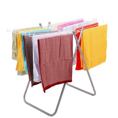 China Sustainable Outdoor Balcony Floor Rack Baby Clothes Towel Clothes Drying Rack Rack for sale