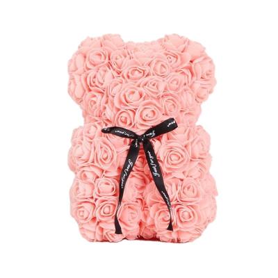 China Romantic Lover Teddy Rose Bear As Gifts 2021 Flower Unique Charm Multicolor for sale