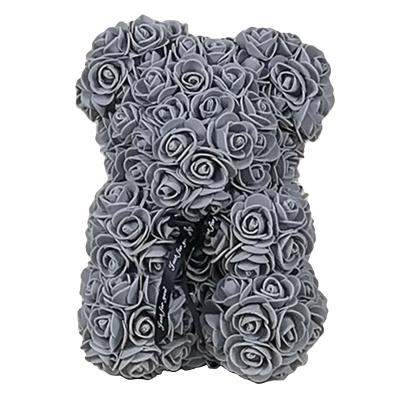 China Romantic Luxury High Quality Tedy Rose Bear For Lover Flower Couples Gift Box for sale