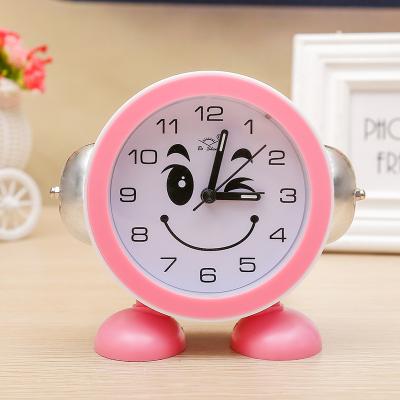 China Class creative fashion ringing original mute source wake-up lamp children's light alarm clock for sale