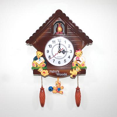 China Antique Whole Living Room Antique Bronze Electric Digital Creative Wall Clock Mute Art Time Music Dot Style Cuckoo Wall Clock for sale