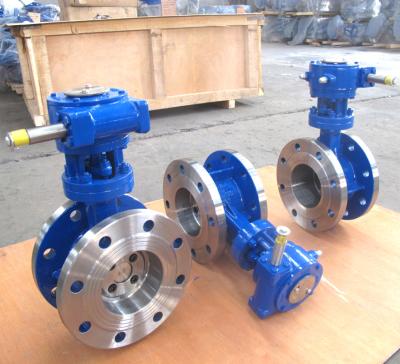 China 216 Triple Offset Manual WCB Actuator Butterfly Valve Parts General China Industrial Valve for sale