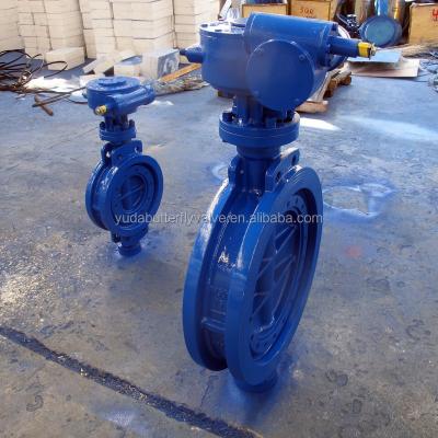 China Gost Epoxy Resin Powder Electrostatic Spray Casting Butterfly Valve for sale