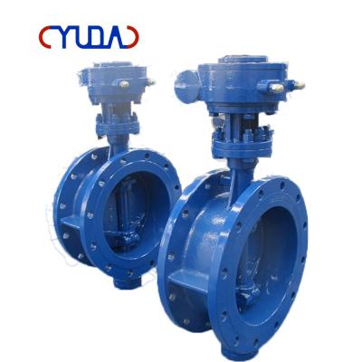 China General DN300 PN10 EPDM jacketed soft seal flange butterfly valve for water price butterfly valve kitz for sale