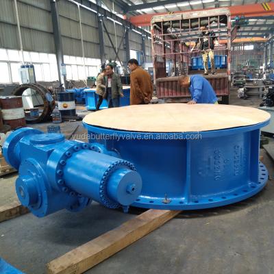 China General Type Energy Storage Hydraulic Control Butterfly Valve DN2000 for sale