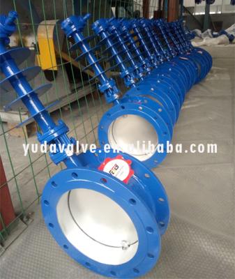 China General Electric Actuator Butterfly Valve With Extension Shaft / Ventilation Butterfly Valve for sale