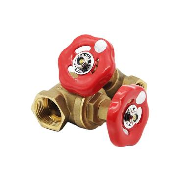 China 2 Inch Thread Water Valve Internal Brass General Brass Gate Valve Firmer High Quality Wholesale for sale