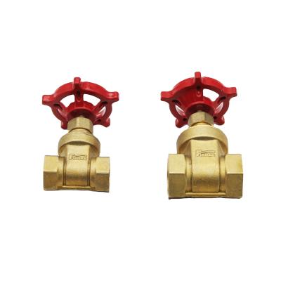 China 3/4 Blowout Proof General Brass Hand Wheel Water High Quality Brass Gate Valve for sale