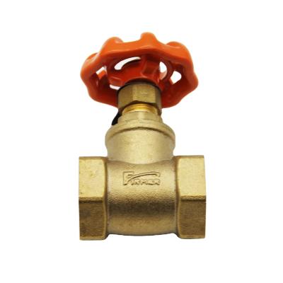 China General Wholesale Heavy Brass Female Thread Water Gate Valve for sale