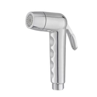 China Hot Sale High Pressure Bathroom Accessories Chrome Plated ABS Shattaf Set Hand Held Bidet Sprayer Set for sale