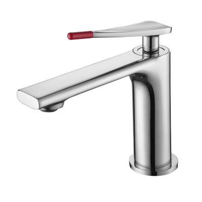 China Single Handle Metered Bathroom Basin Mixer Taps Hot And Cold New Product Faucets Hot And Cold Faucet for sale