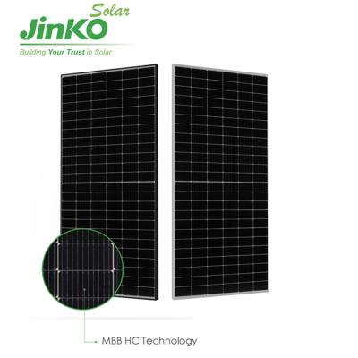 China Hot Selling Jinko Solar Power System Solar Panels 390W 395W 400W 410W 415W 108 Half Cell Panel for sale