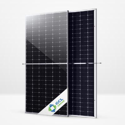 China Solar Power System All Black 385 Watt Half Cut Mono Mono Crystal Solar Panels 385W PV Half Cell Solar Module for sale