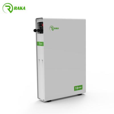 China Consumer electronics RAKA lithium battery 51.2V 100AH ​​storage battery use for solar power system for sale