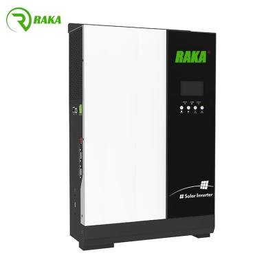 China PRO RAKA PV1800 high frequency solar power 5kw inverter 3kw with 80A mppt charge controller 297.5*468*125mm for sale