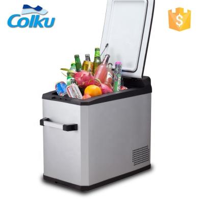 China DC 12V Car Large Capacity 42L Portable Car Fridge Freezer Refrigerator for sale