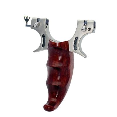 China Outdoor Hunting Online Wholesale Finely Processed Wooden Sight Hunting Catapult Slingshot Suofeng for sale