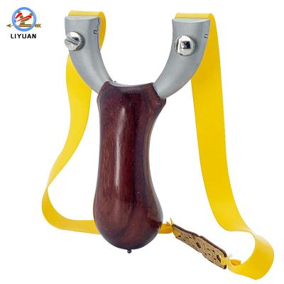 China Outdoor Hunting Good Quality Finely Processed Best Flying Slingshot Single Catapult Tiger For Hunting for sale