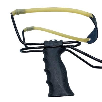 China Iron+Resin Made in China Pure Natural Latex Bracelet Hunting Shooting Resin Folding Bracelet Hunting Slingshot Thruster for sale