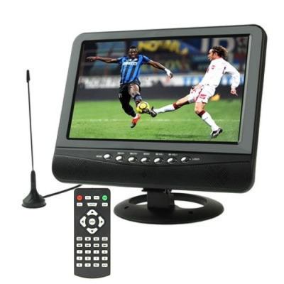 China PORTABLE 9.5 Inch TFT LCD Color TV Original Portable Analog TV With Wide Viewing Angle for sale