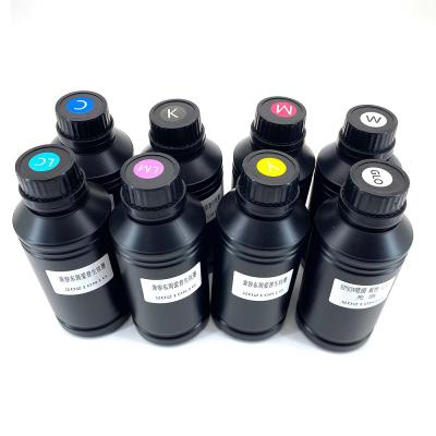 China Print Shops 500ml UV Ink For R1390 R2000 R1900 T50 L805 L800 L1800 For DX4 DX5 DX6 DX7 TX800 XP600 Printhead Hard Ink UV Ink for sale