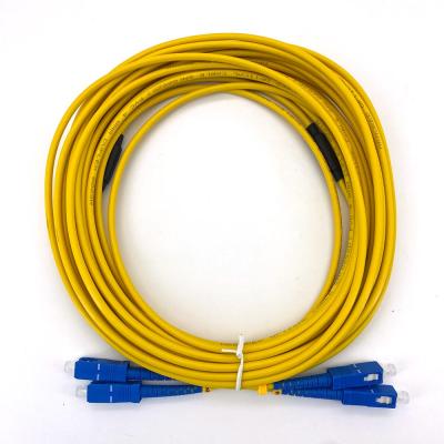 China 100% Brand 1 PC Printer SC/SC Fiber Cable UPC Simplex 4.0mm PVC Double Core Fiber Patch Cable For Hoson Board Large Format Printer for sale