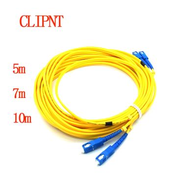 China 100% Brand Fiber Optic Cable SC Optical Data Cables Double Core Square Head For Zhongye JHF View Flora Wit Color Liyu Printer for sale