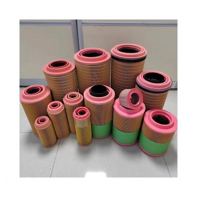 China Air filtration impurity filter area is large new design precise housing element C24650/1 AF25453 4p0710 high efficiency compressor motor oil air filter for sale