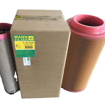 China Large Filtration Area Oil Separator Elements Oil Filter Cartridge Dust Collector Air Compressor Tank Spare Part Coolant Air Filter Elements C25710/3 for sale