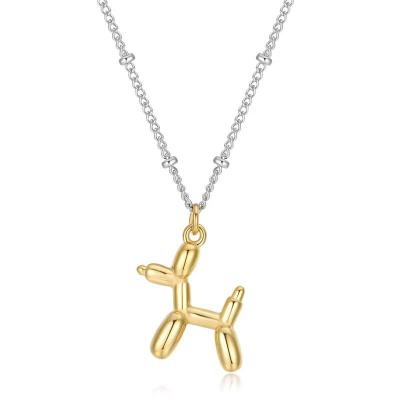 China FASHIONABLE Design Animal Pendant Necklace 24K Gold Classic Style Jewelry for sale