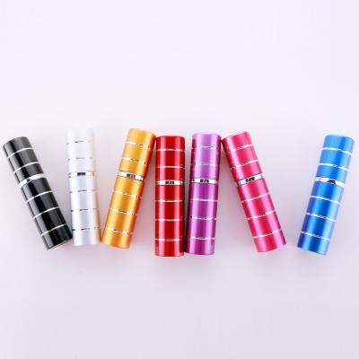 China Wholesale 10ml High Quality Detachable Black Aluminum Spray Atomizer Perfume Spray Bottle for sale